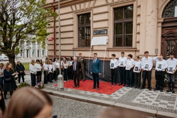 V Jičíně se uskutečnila trojitá připomínka Dne vítězství.